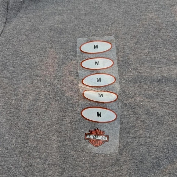 Harley-Davidson Appalachian Mechanicsburg PA Grey Graphic Tee Mens Medium 2022 - Picture 2 of 5